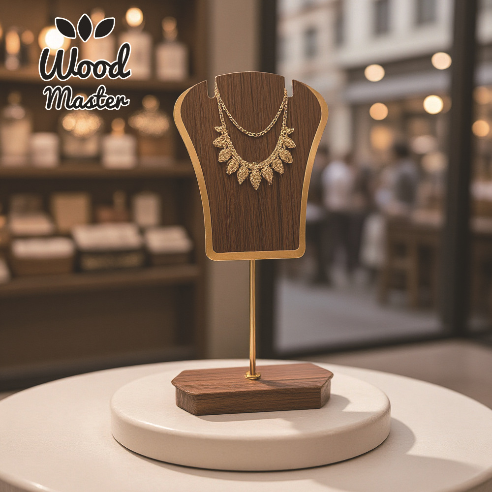 Aretes de nuez estante de exhibición de joyería ligera de lujo estante de exhibición de joyería colgante estante de joyería accesorios de fotografía adornos image 5