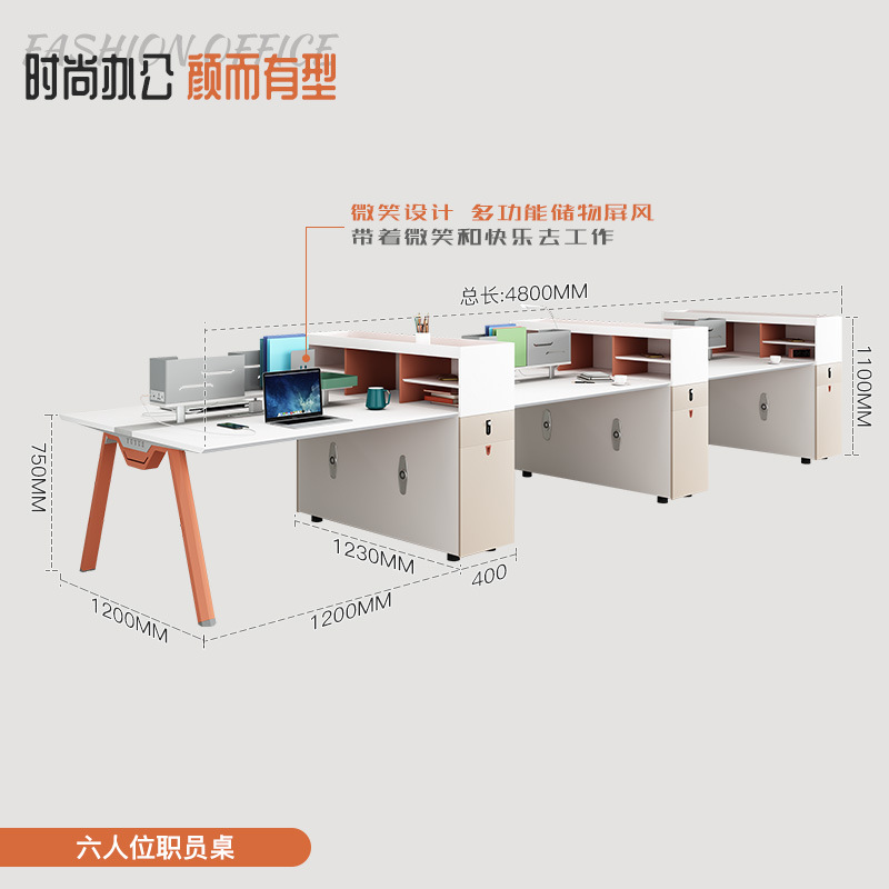 Mesa sencilla para personal de 4 personas, mueble lateral, estación de trabajo financiera, tarjetero de partición de pantalla para 6 personas, escritorio para 1 persona, 2024