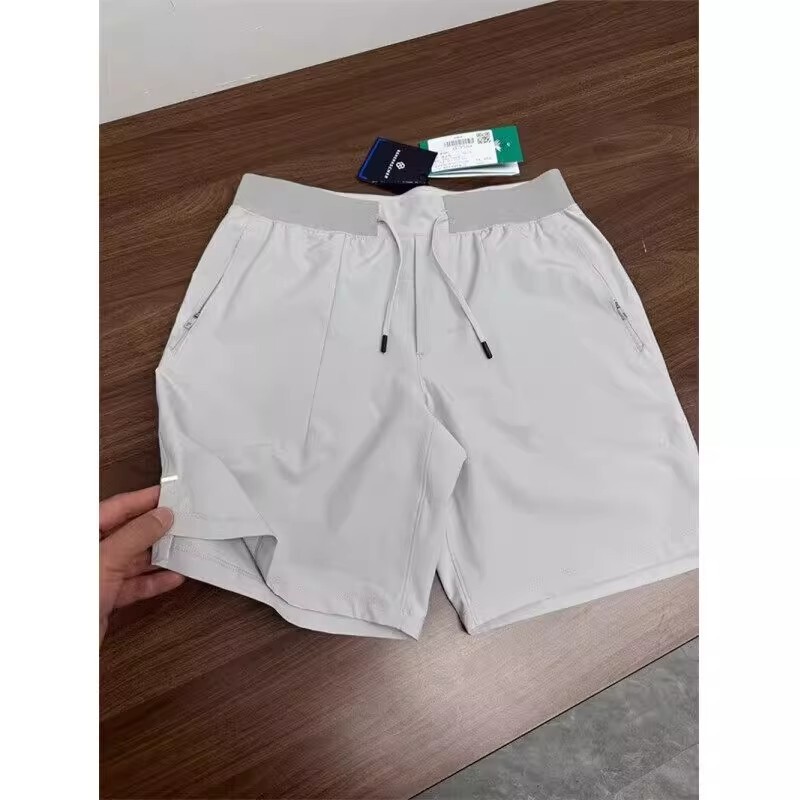 American Outdoor Functional Quick-Drying Sports Shorts Men's Summer Outer Wear Thin Ice Silk Pants Loose Breathable Quarter Pants