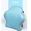 new pattern Flower Memory Foam Waist Office Pillow Waist protection Cushion chair Backrest pad Amazon Explosive money