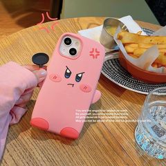 Cute and Playful Star Kirby iPhone 15 Case for Apple 12, 13/14 Pro Max, xs Max Suit