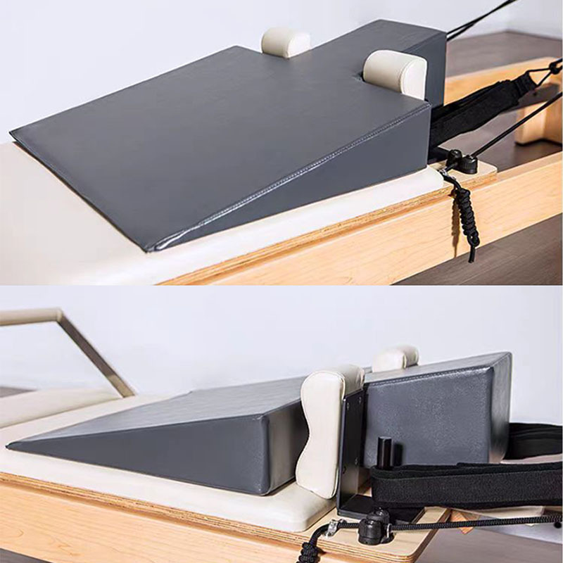 Almohada de Maternidad para Pilates, Almohada Triangular en Forma de Cuña, Almohada Auxiliar, Núcleo de Colchón, Tapete de Yoga