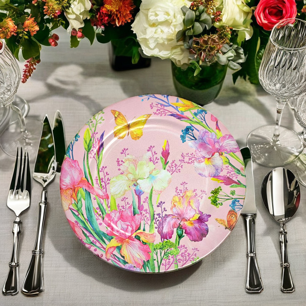 Fábrica directa de placas de carga de comercio exterior transfronterizo fruta placa de decoración impresa UV restaurante europeo boda