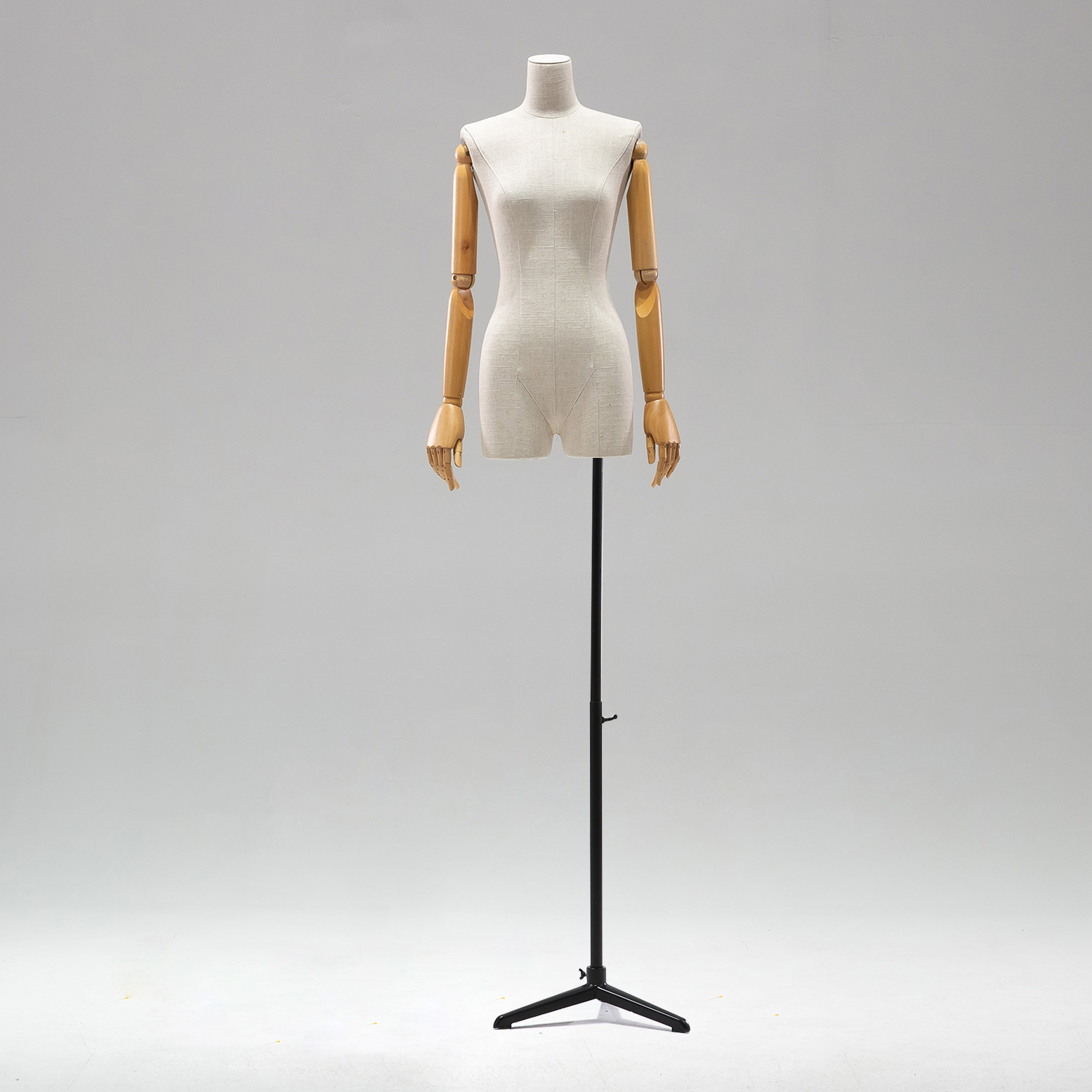 Maniquí Femenino de Medio Cuerpo de Plástico para Escaparate de Tienda de Ropa image 10