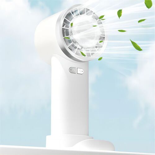 New Handheld Ice Cooling Fan, Desk Charging Student Outdoor Portable Mini Handheld Cooling Fan USB