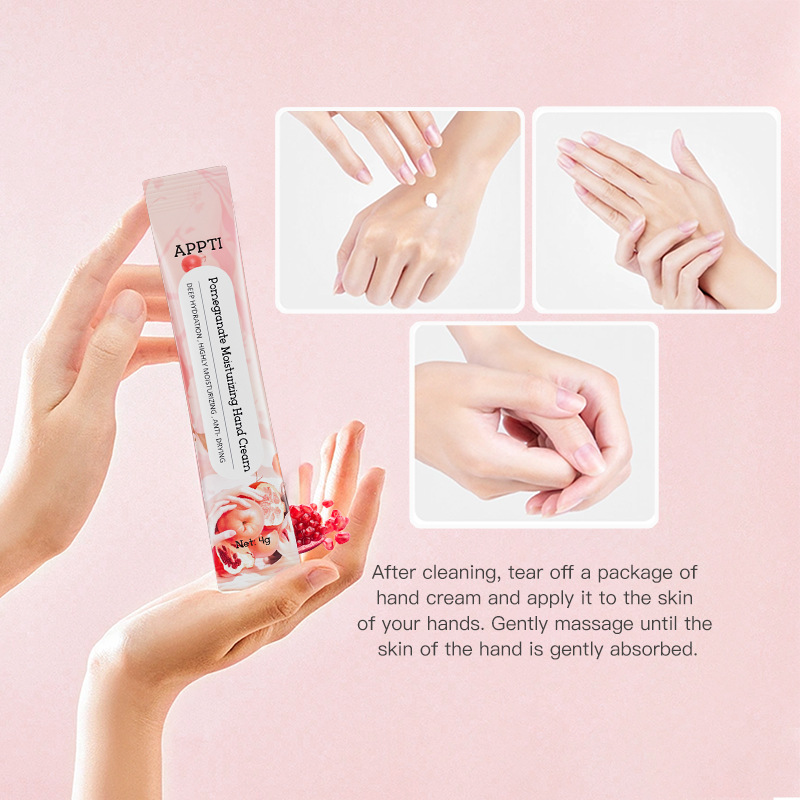 Cross-border English-purported hand cream pomegranate peach moisturizing hand cream autumn and winter hand care hand cream for export