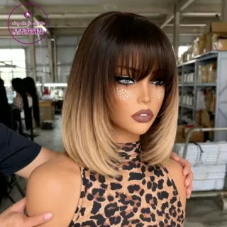 Factory direct wholesaleSdd 5by5laceBOB colour Bone Straight