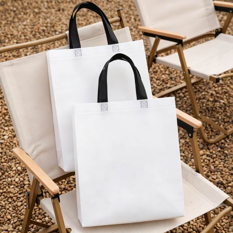 Bolsas de tela no tejida recubiertas de alta calidad logotipo personalizado bolsas de mano tienda de ropa ropa bolsa de compras tienda de zapatos personalizada tela no tejida