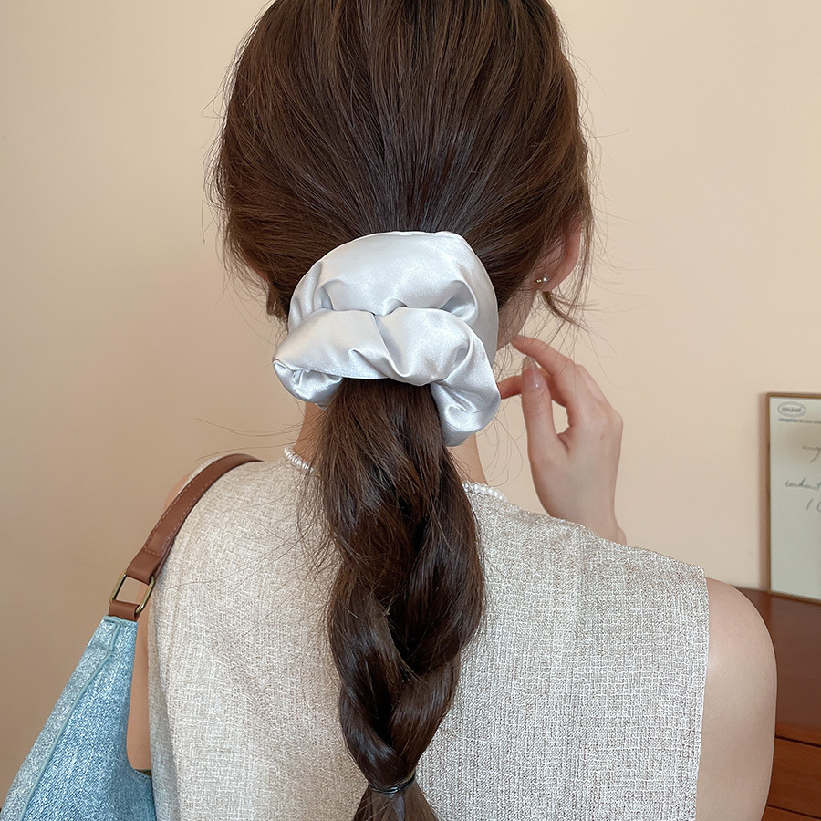 37 # Anillo para el cabello-Blanco