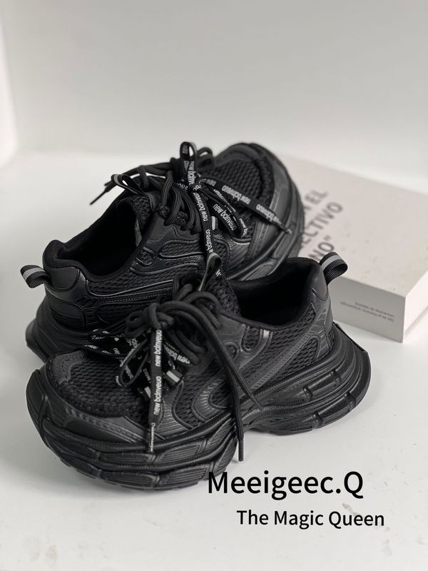 真皮轻便透气厚底增高老爹鞋女款2025春秋新款百搭显瘦休闲运动鞋|undefined