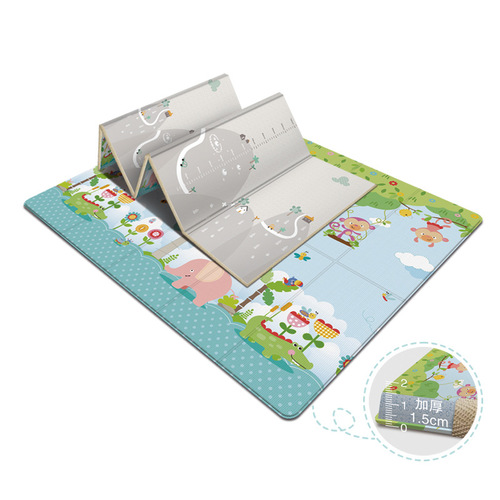 Yingzhili Baby Climbing Mat Foldable Living Room Game Mat Thickened Children's Climbing Mat