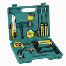 车用16件套组套工具箱 汽车工具套装 家用组合工具盒8016保险礼品