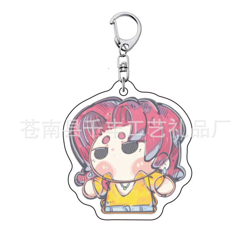 Kpop 韓流ハンティングウィッチグループ周辺キーホルダールミミラゾーイファンダブルサイドサンドイッチアクリルペンダント|undefined