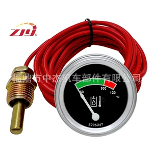 ZJY Zhongjie Instrument with Line Water Temperature Meter 2005247 50-120 ℃