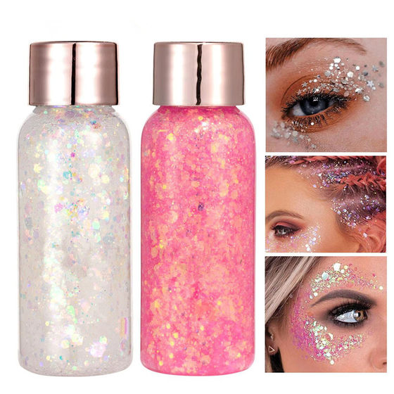 Cross Border Laser Sequin Gel Cream Face Body Flash Liquid Eye Shadow Performance Bulk