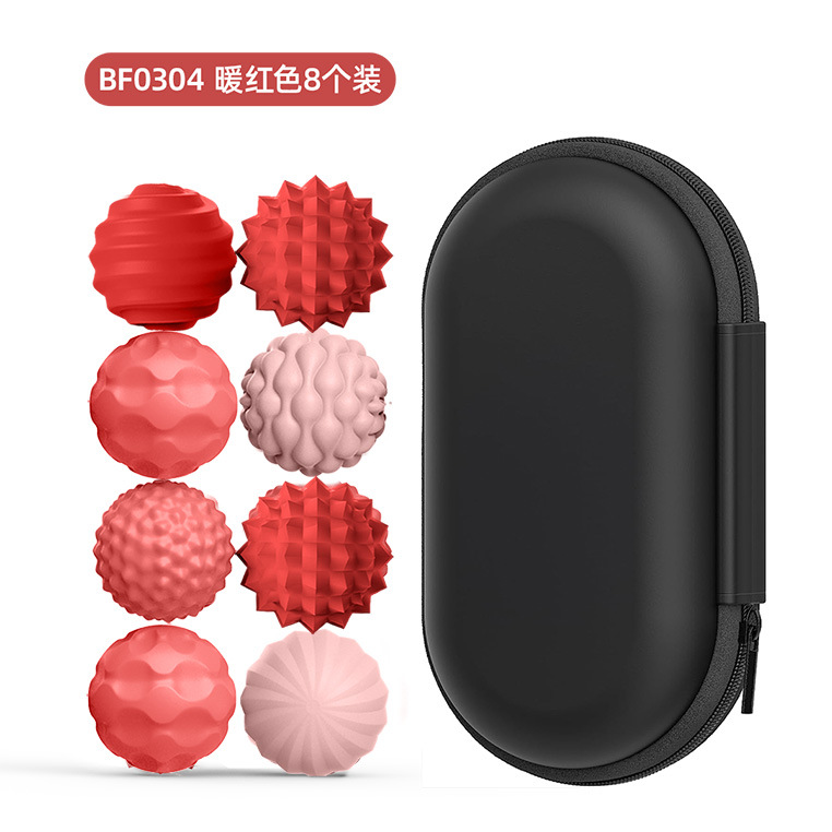 Juguetes infantiles transfronterizos de silicona sensoriales bola magnética juguetes de descompresión de textura colorida bola de descompresión juguetes de puzzle