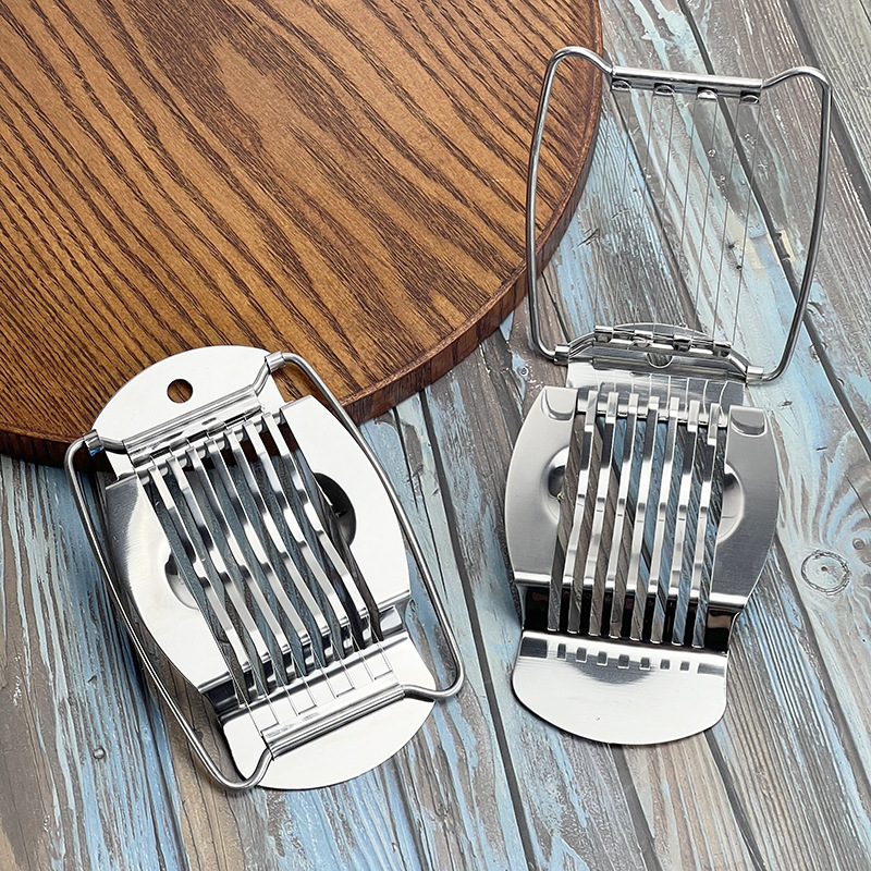 304 stainless steel egg cutter preserved egg fruit ham slice split multi-functional household fancy preserved egg split