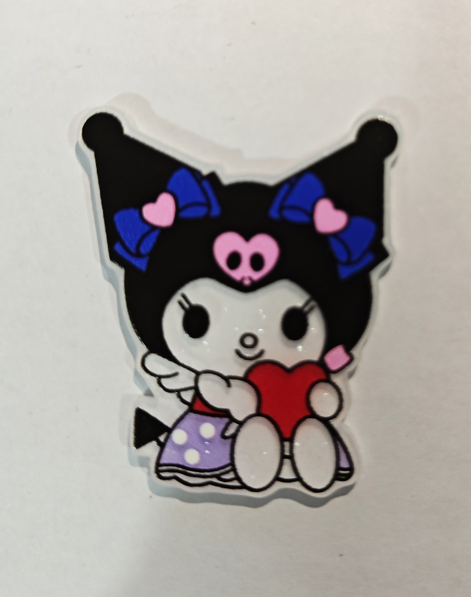 Sanrio acrílico clip de cabello para niños accesorios para el cabello broche de ropa llaveros accesorios DIY joyas