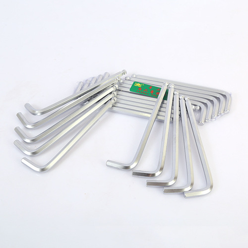 Manufacturer wholesale Yonggong medium and long ball head hexagonal wrench metric hexagonal jack screw hardware tool matching wrench