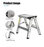 Портативный рыболовный табурет с алюминиевым сплавом одноэтапная лестница -ржавота -татация