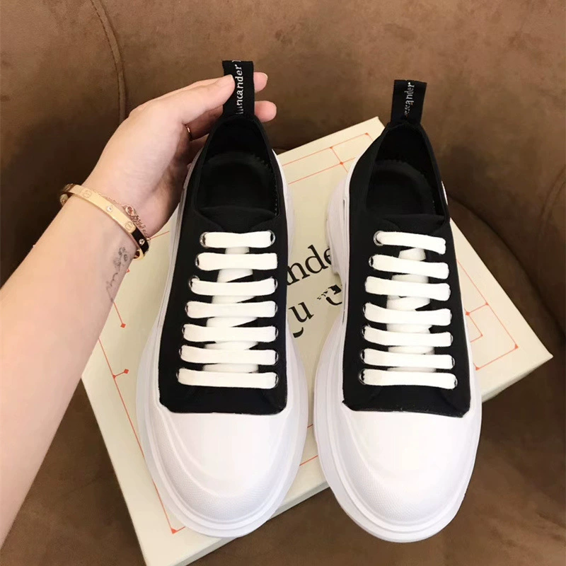 Cloth summer high footwear platform, low universal sports shoes for leisure, 2021 years