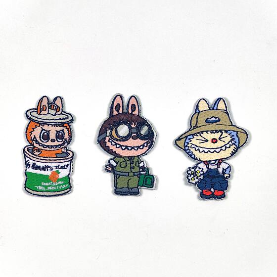Cross-border Hot-selling Cartoon Character Embroidery Cloth Stickers Diy Bag Clothing Accessories Down Jacket Patch Stickers No-stitch Embroidery Stickers