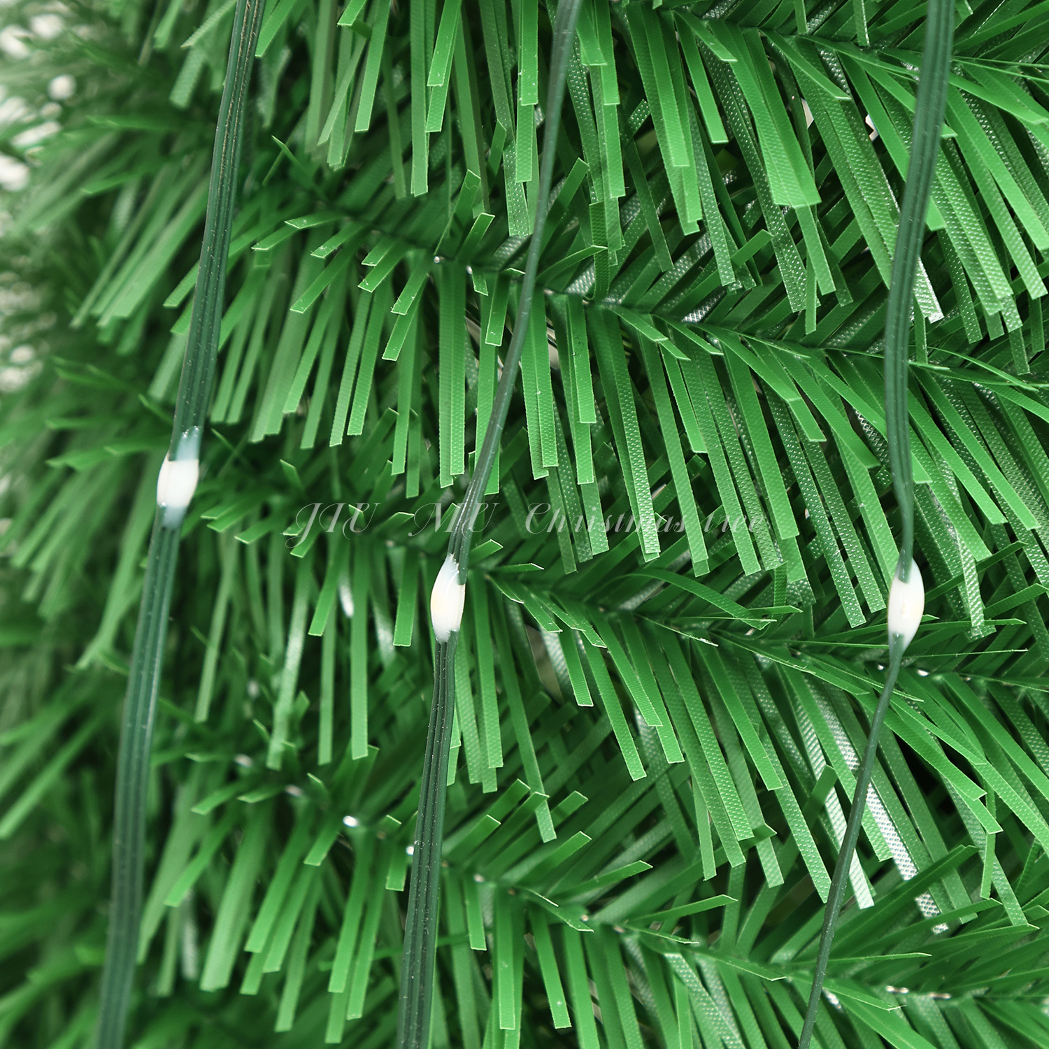 2026 nuevo producto transfronterizo plegable ecológico PVC con luz verde árbol de Navidad árbol de decoración de Navidad