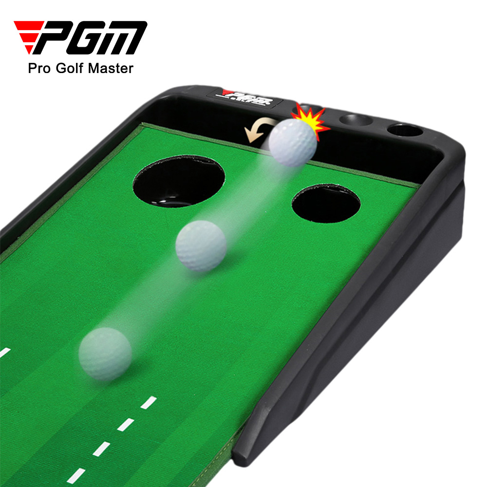 Bộ dụng cụ tập golf mini PGM tự động hồi bóng, 2 lỗ, dài 3m, tập gạt bóng trong nhà — TL029-(Phiên bản sân cỏ) 3M lỗ đôi tự động trả lại bóng thực hành, TL029 (Phiên bản sân cỏ) 3M lỗ đôi tự động trả lại bóng 3 quả bóng trắng 3 quả Bóng Xốp, TL029 (Phiên bản sân cỏ) 3M lỗ đôi tự động trả lại bóng 3 quả bóng trắng 3 quả bóng bọt biển, TL029-(Phiên bản nhung pha lê) lỗ đôi 3m Tự động trả lại bóng thực hành