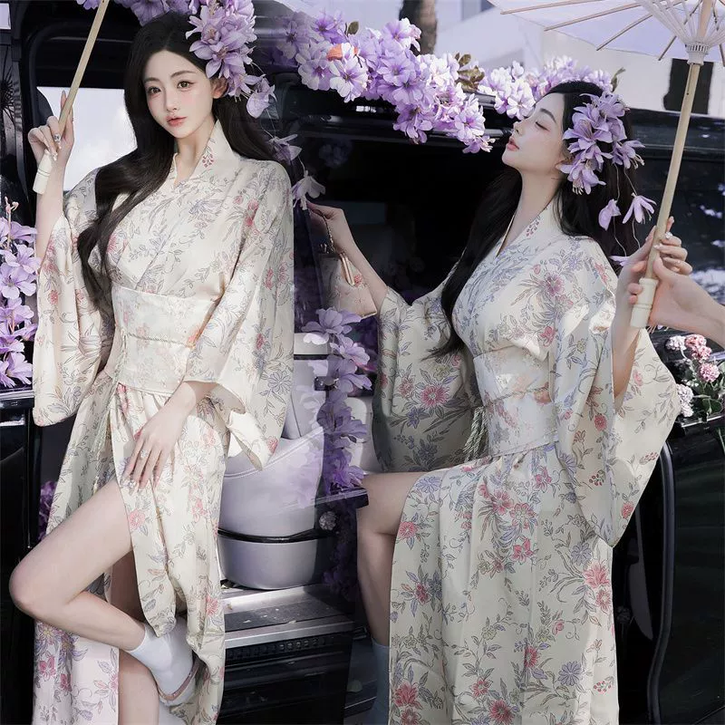 Japanese multicoloured bathrobe, dress