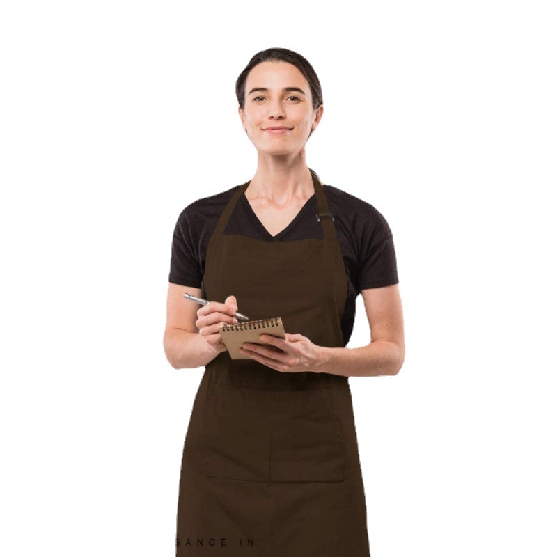 Uniforme delantal cafetería artista floral simple halter ropa de trabajo más tamaño hogar cocina delantal fábrica al por mayor