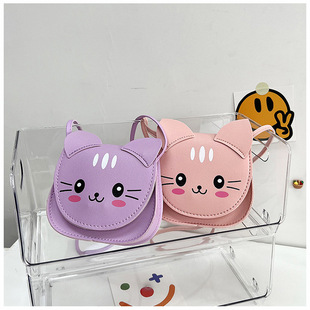 Cute children's bag, one-shoulder bag, western style