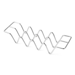 304不鏽鋼墨西哥卷餅架帶醬汁杯薄餅架tacoholder薄餅架 玉米卷架