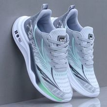 运动鞋男鞋跑鞋夏季跑步鞋男士学生休闲透气网面鞋子软底抖音代发