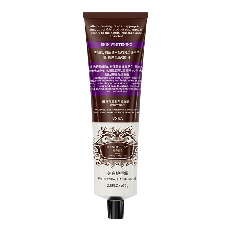 Perfum blanqueador suave crema de manos no grasa otoño invierno humectante humectante mano hidratante fabricante de crema de manos de fragancia avanzada