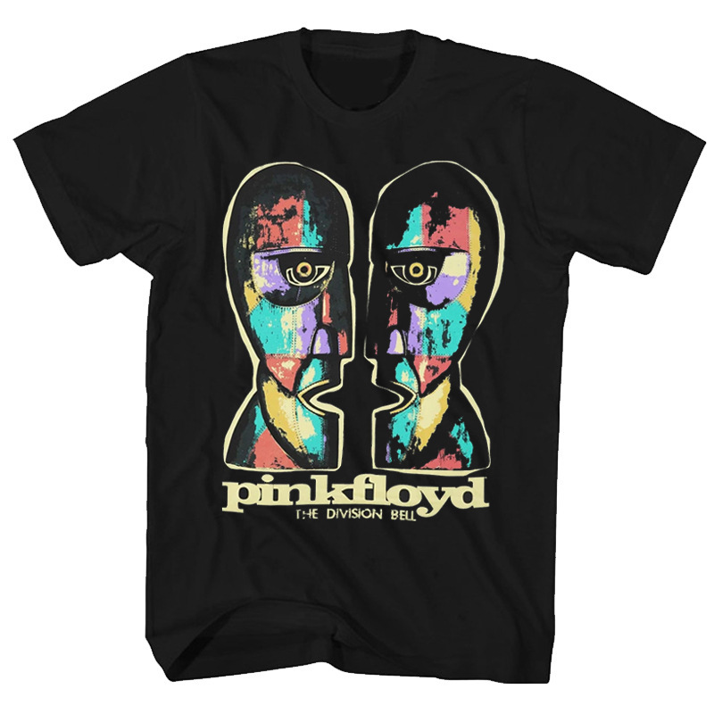PINK FLOYD Division Bell Colored T-shirt Short Sleeve T-shirt PINK FLOYD Division Bell Colored T-shirt Short Sleeve T-shirt