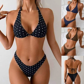 比基尼;连体泳衣;三件套泳装