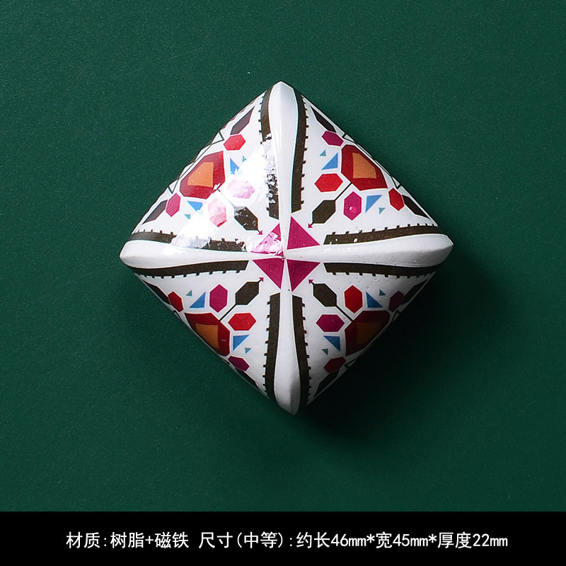 3d立体新疆冰箱贴旅游馕饼美食磁性贴赛里木湖乌鲁木齐喀纳斯文创|undefined