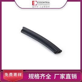 ESSENTRA益升华EPDM轨道交通密封条黑色SR 6489 S形玻璃密封条