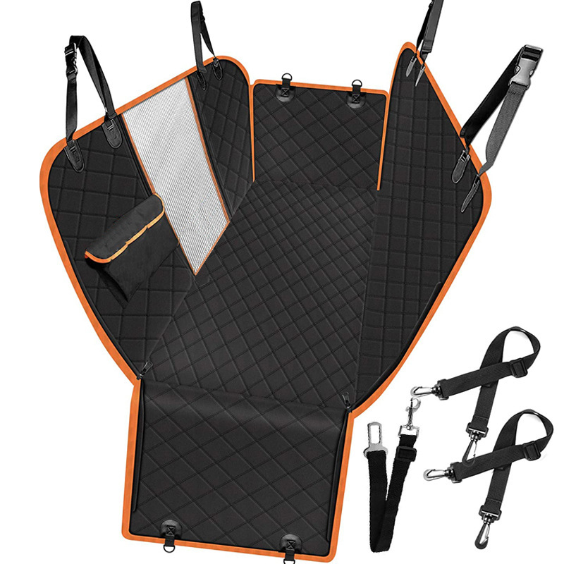Almohadilla protectora impermeable para asiento trasero de coche, para mascotas - Mayorista