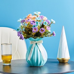 千層菊仿真花 北歐風軟裝小雛菊假花 客廳桌擺絹花批發零售