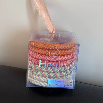Boxed High-Elasticity Durable Hair Saç üçün rezinlər - boxed-colored-rubber-bands-orange