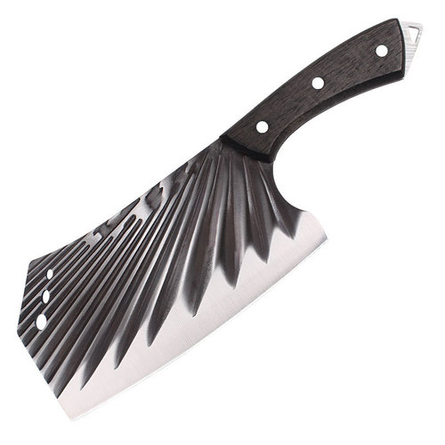 Household kitchen knife stainless steel chopping knife kitchen ladies slice knife solid wood bone chopping knife forged slicing knife Yangjiang knife