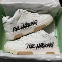 OFF 23SS WHITE��؈Ь OW���^��H�\��Ьƴɫ��ך�|���eС��Ь