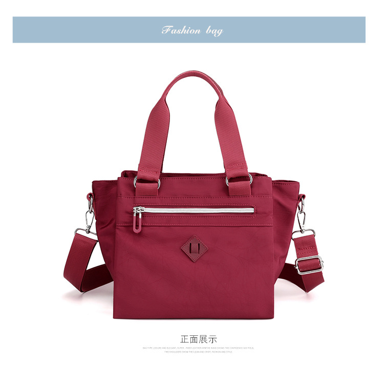 Colorful Fox's new fashionable and versatile casual shoulder bag for women, a large-capacity multi-layer simple crossbody bag undefined