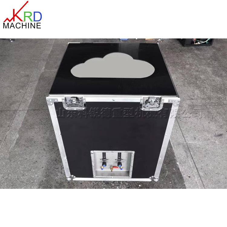 氦气泡泡组合云朵机 文艺演出图案泡泡机 各种色彩的造云设备