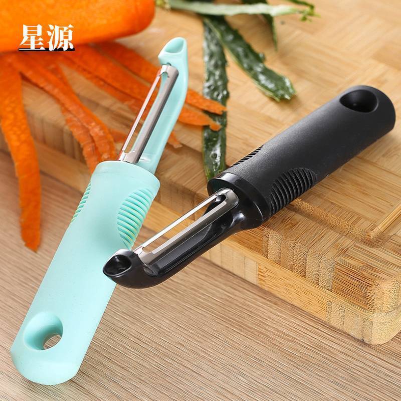 クリエイティブデザインステンレス鋼ピーリングナイフワンラインピーラージャガイモ野菜と果物の皮むき器家庭用キッチン用品|undefined