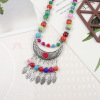 Ethnic accessory, pendant, necklace from pearl, wholesale