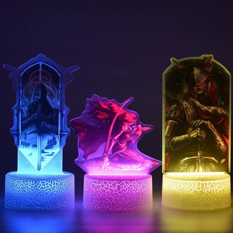 Elden Ring Mill Store игровая периферия, 3D ночник, подставка-лампа, декоративный сувенир