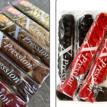 Peluca de Trenzas Africanas Sintéticas 80 Pulgadas 165g de Seda de Alta Temperatura para Extensión de Cabello