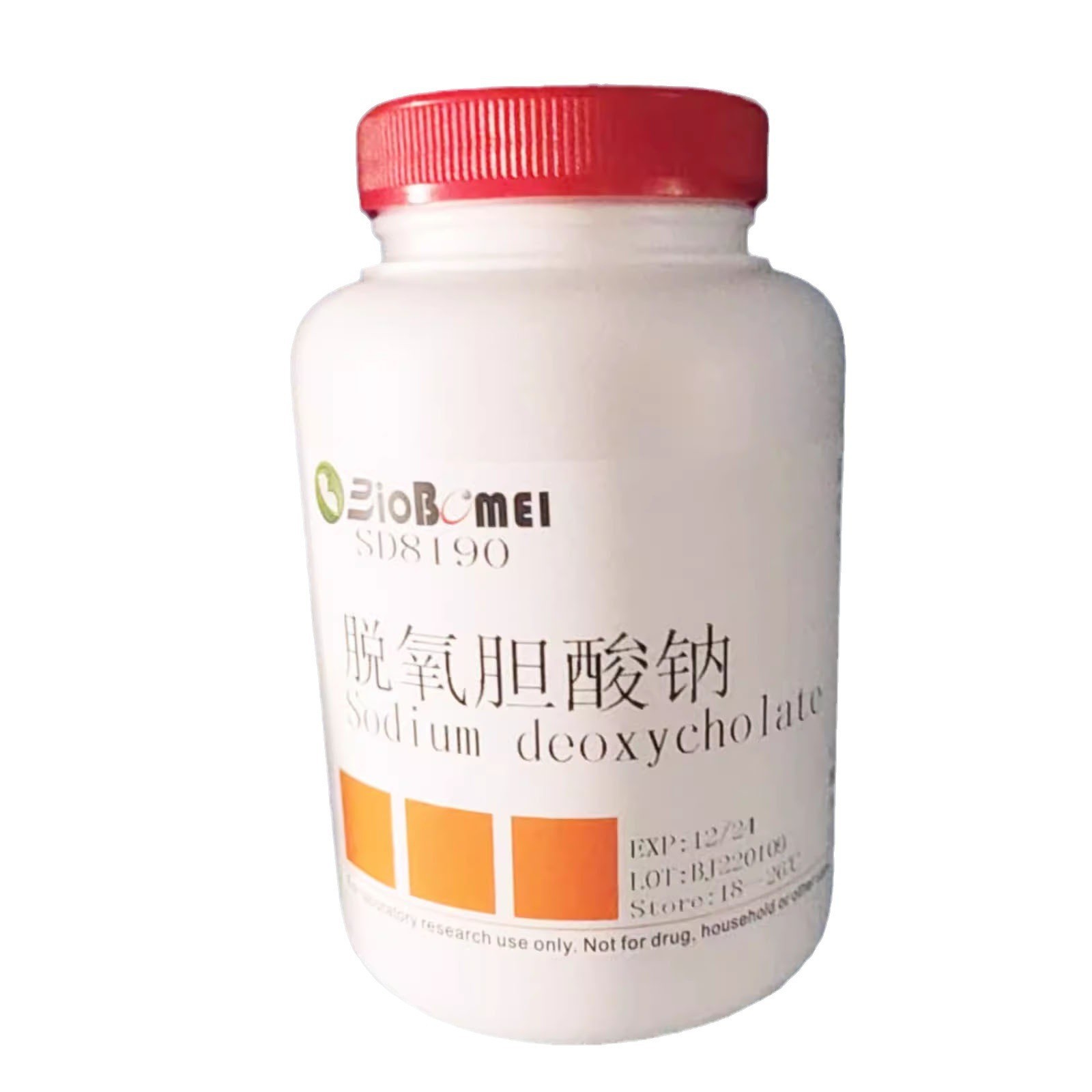 脱氧胆酸钠/ 去氧胆酸钠 ≥99% 科研实验试剂CAS:302-95-4